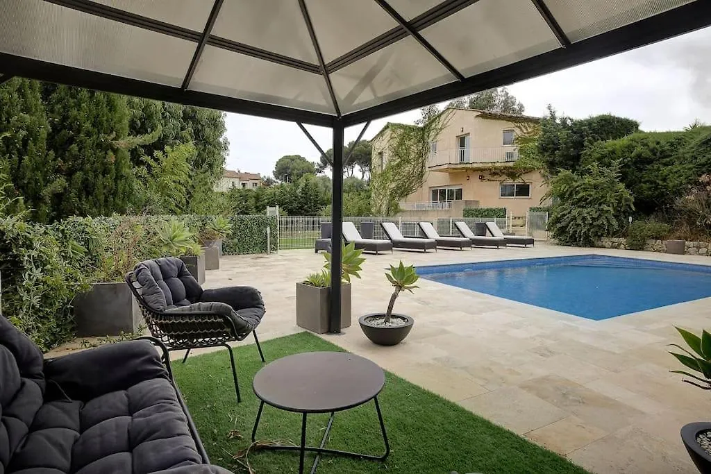 Twin Luxurious Villas 8 Bedroom Pool In Vallauris