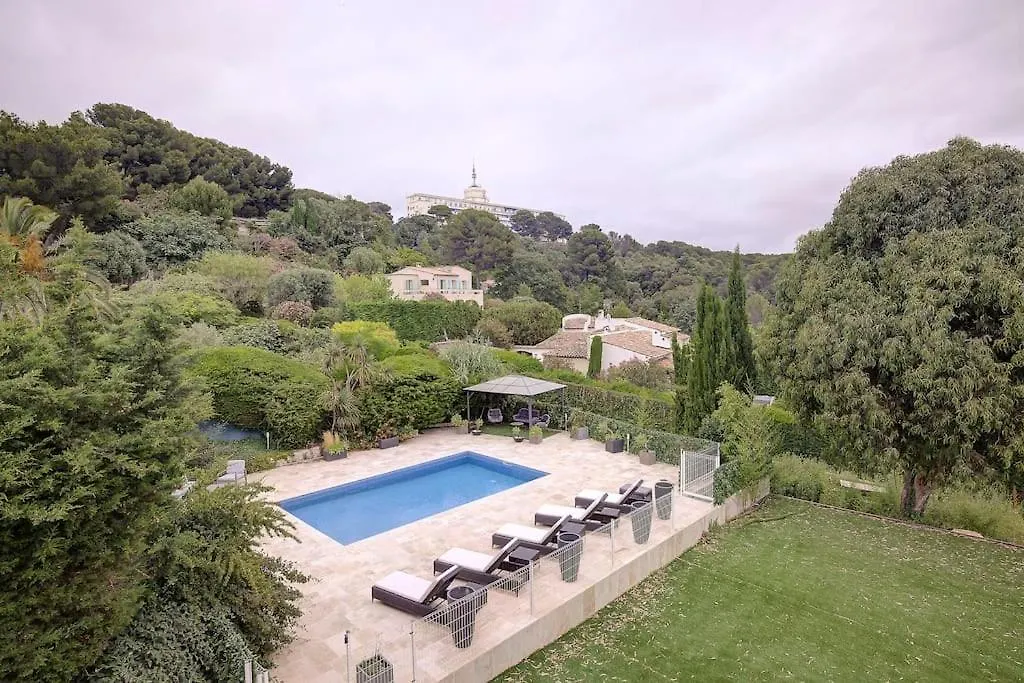 Twin Luxurious Villas 8 Bedroom Pool In Vallauris
