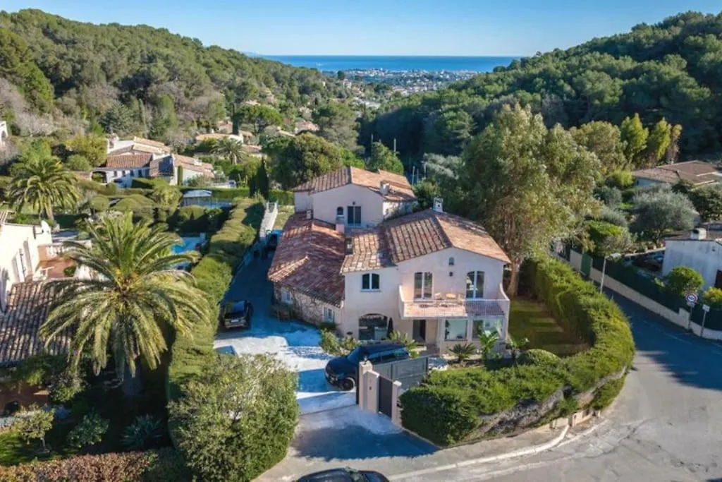 Twin Luxurious Villas 8 Bedroom Pool In Vallauris